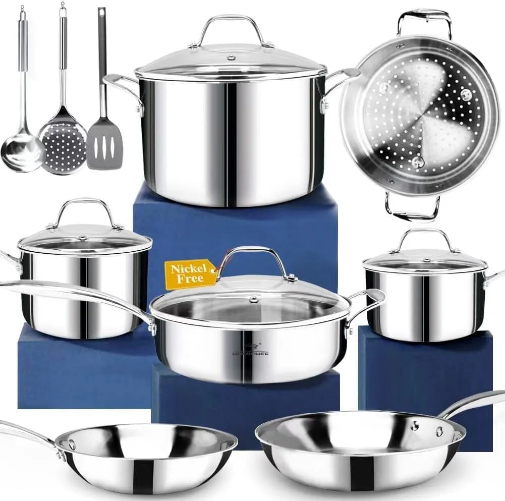 Ustensile de cuisson, HOMICHEF, vapeur, acier inoxydable