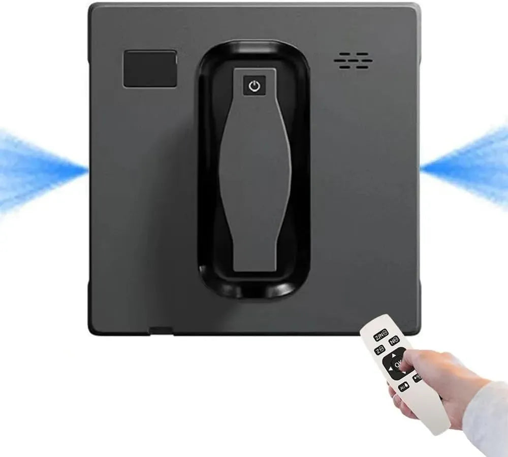500mAh robot aspirateur laveur, Nettoyeur, Batterie, nettoyeur électrique de vitres, application, 3 Modes, noir