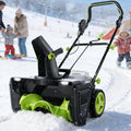 2batteries Moteur, 20 pouces, pour Déneigement Polyvalent Porches/Terrasses/Jardins