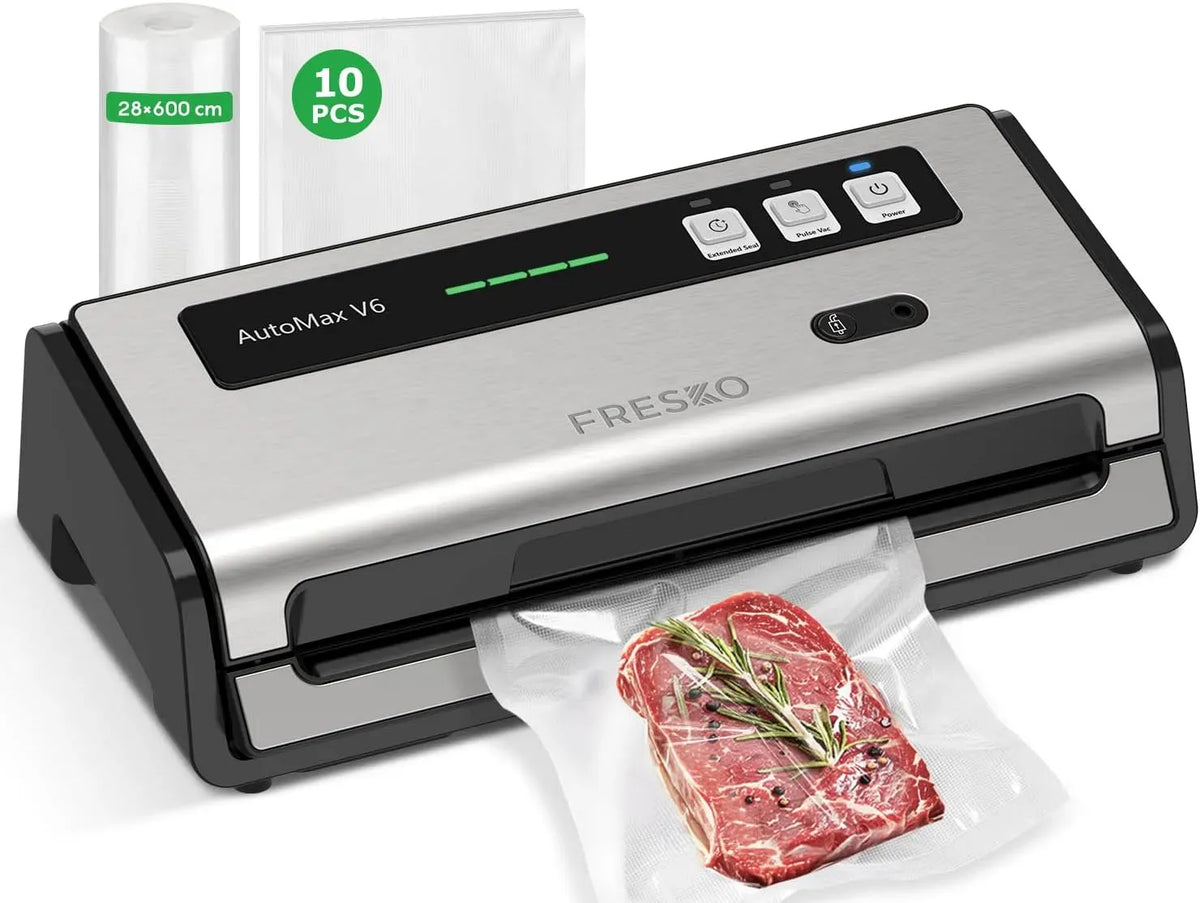 15L/min Coupe-sac, appareil de mise sous vide alimentaire, 140 W, 15 L, fonction chauffante, FRESKO