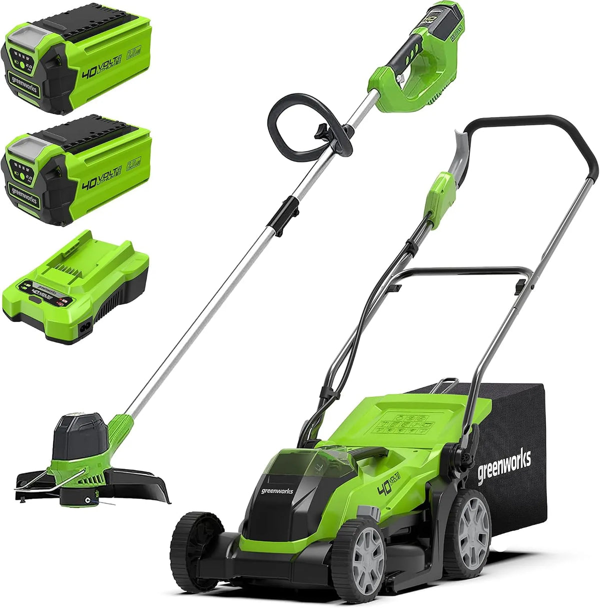 2Ah G40LM35K2X Chargeur, 35 cm, 40 V, sans fil