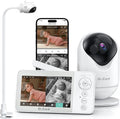 1080p Babyphone, Support, moniteur vidéo pour bébé, Wi-Fi
