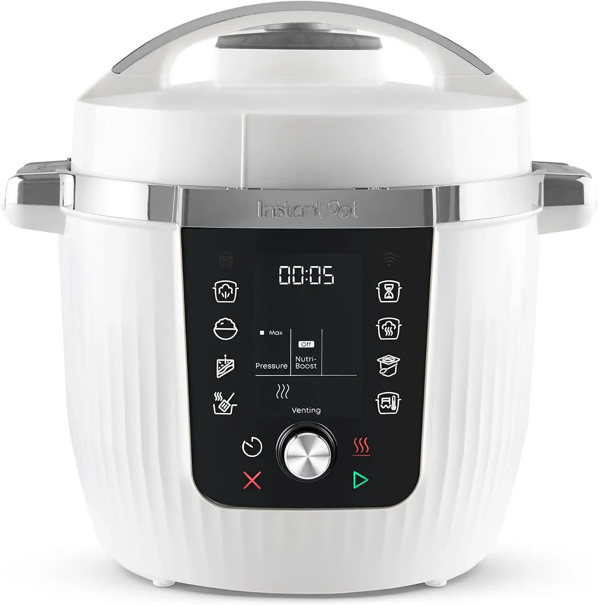 Chauffe-plats de buffet, 5,7 L, Boost, pâtisserie, vapeur, blanc, Instant Pot Multicuiseur Pro 10 en 1 5,7 L, NutriBoost, cuiseur vapeur