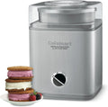 2-Qt. machine à glace, argenté, Cuisinart Pure Indulgence la Reine des neiges Yoghourt Sorbet et machine à glace Silver
