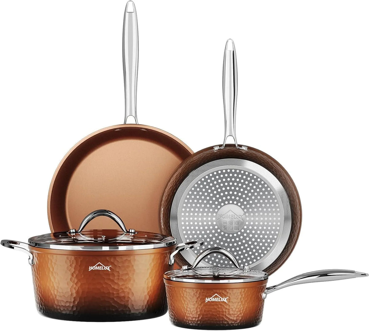 Ustensile de cuisson, HOMELUX, ustensile de cuisine, batterie de casseroles et poêles