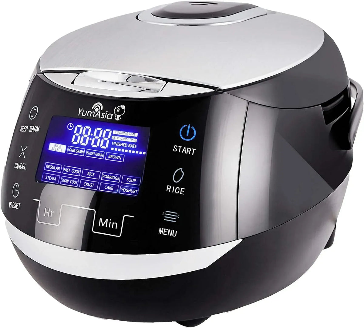 220-240V Cuiseur, cuiseur multifonction électrique, multicuiseur électrique, cuiseur à riz électrique, 1,5 L, 6 programmes, 240 V, 8 tasses, tactile