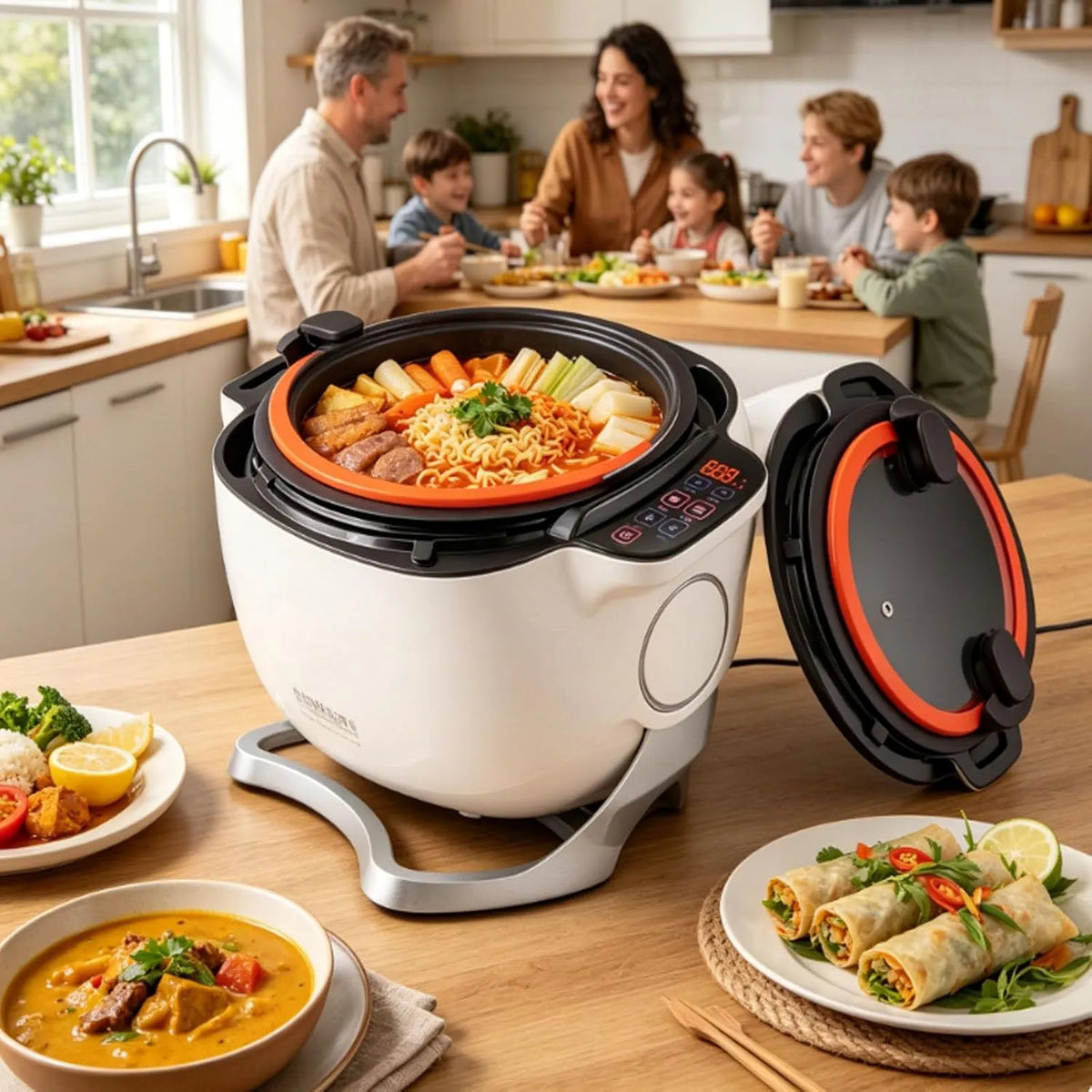 Robot, 6 L, 2000 W, professionnel, verre, Appareil